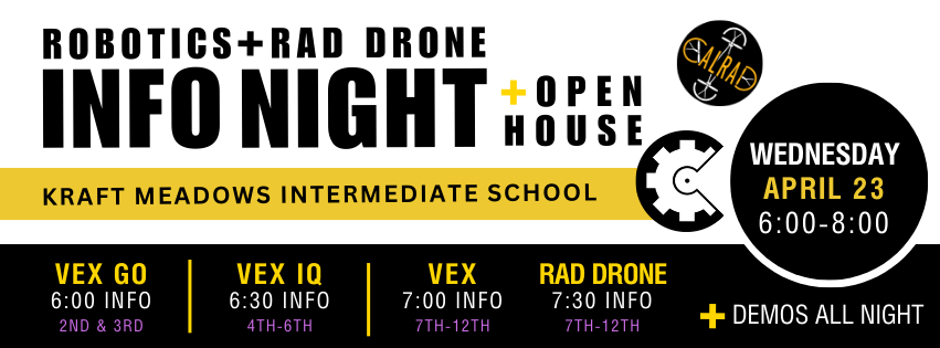 2025 Open House & Info Night Header